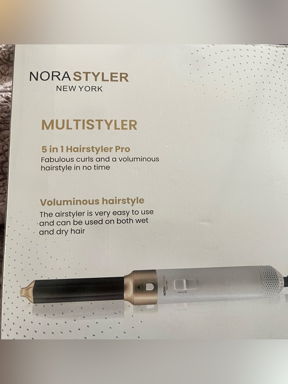 Multistyler 5-in-1 Hair Tool - White/Gold
